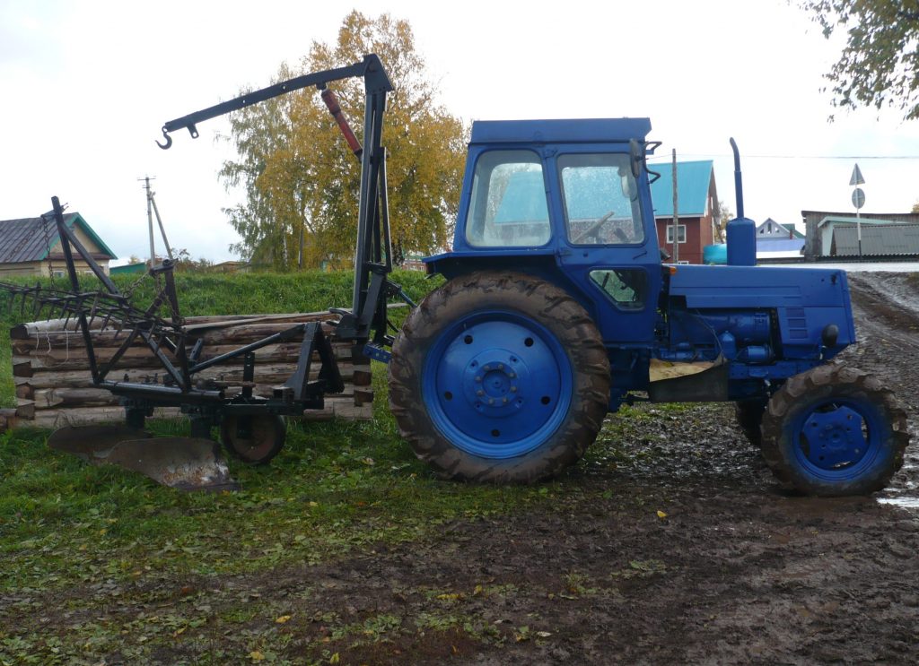 Права на трактор в Березовском
